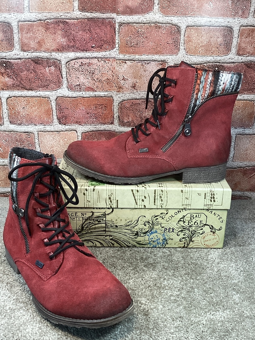 Rieker Peery Womens ankle boots size 40 eu size 8.5-9
